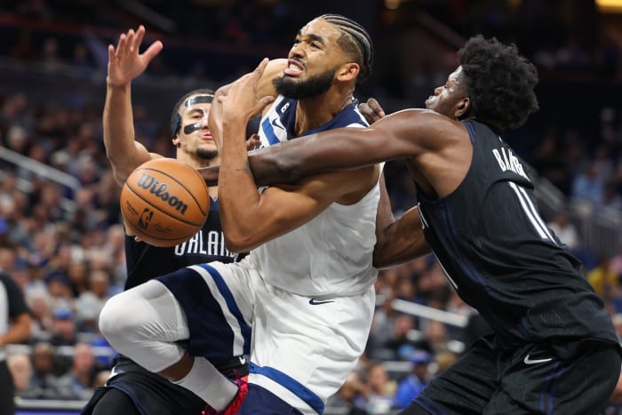 Karl-Anthony Towns Mo Bamba Timberwolves